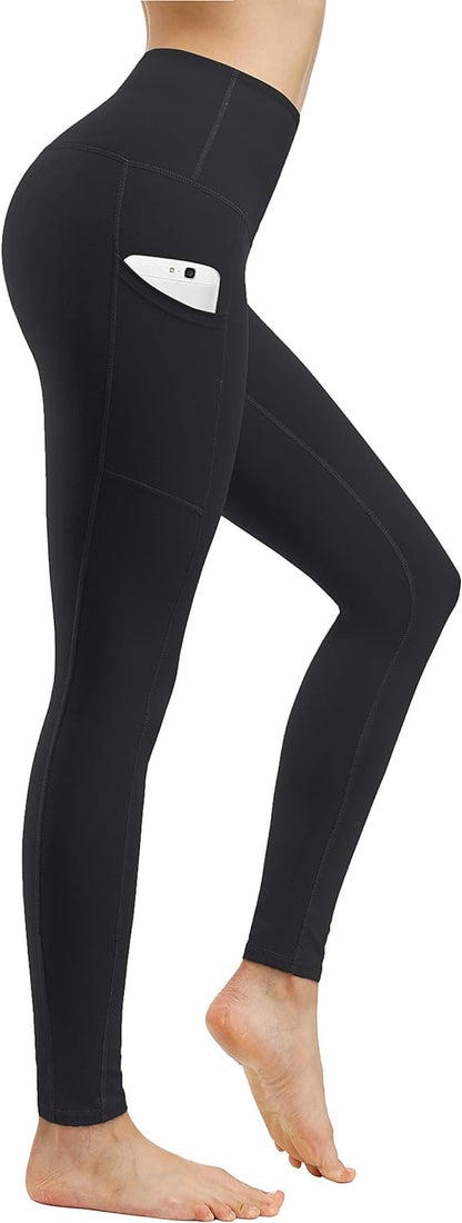 2-Pack High Waist Yoga Pants with Tummy Control