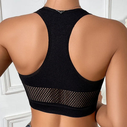 Women Sexy Tank Tops Fishnet Hollow