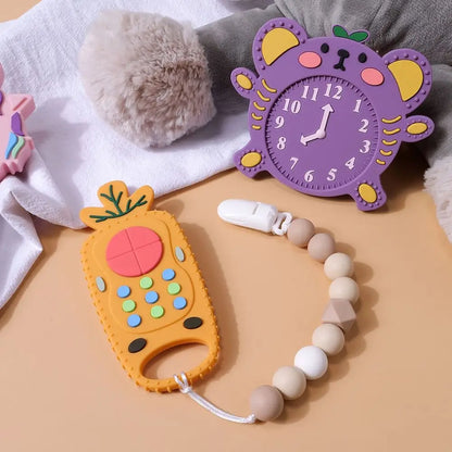 Baby Silicone Teether Toys Remote