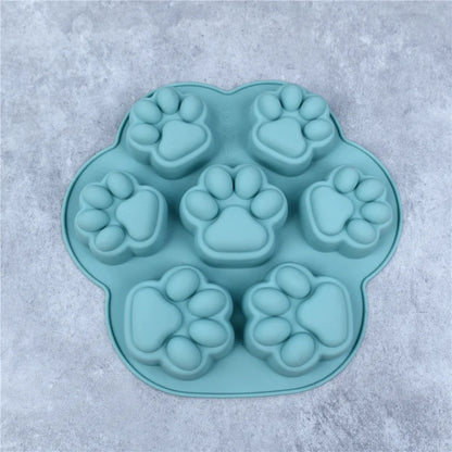 Cat Footprint Silicone Mold Cake Moulds Cookie Cutter